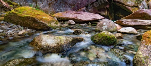 Preview: River in Canadian Nature Landscape. Squamish