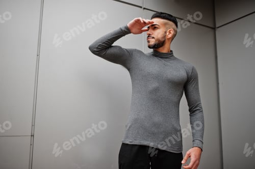 Preview: Portrait of stylish arab beard man