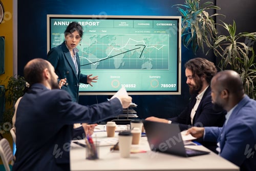 Preview: Office administrator exploring collaborations opportunities for their business