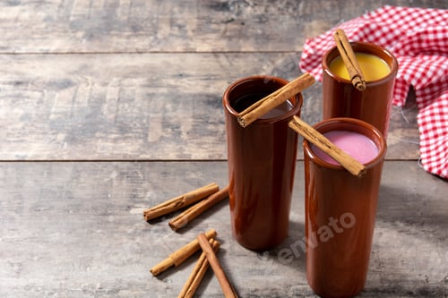 Preview: Traditional Mexican atole drink