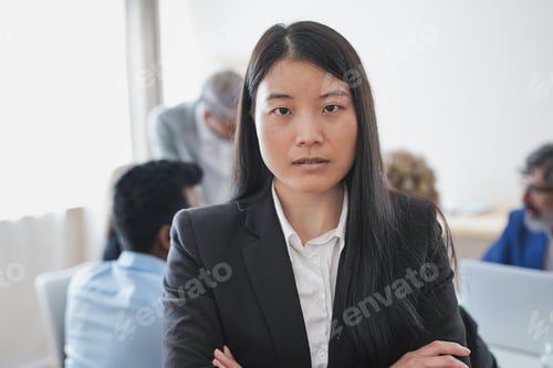 Preview: Professional Woman in Corporate Setting