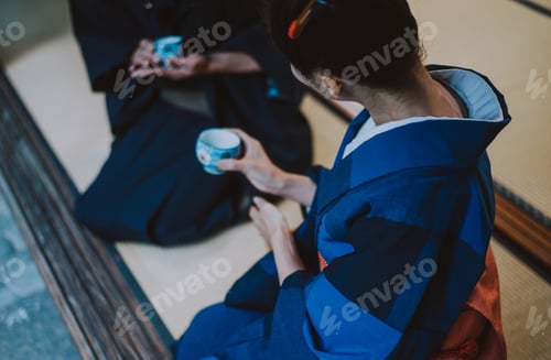 Preview: Senior couple lifestyle moments in a traditional japanese house