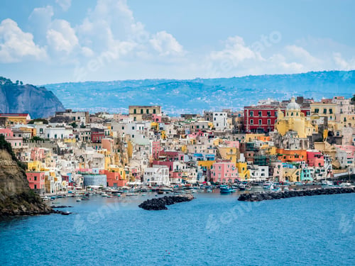 Preview: Italy, Campania, Gulf of Naples, Phlegraean Islands, Procida Island