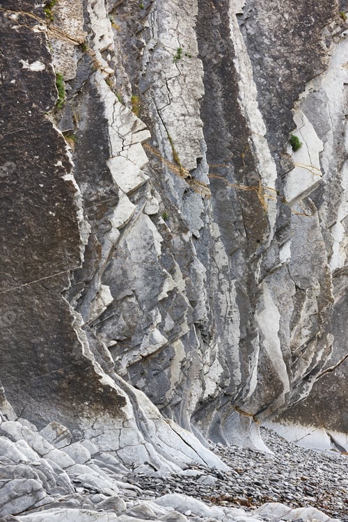 Preview: Flysch dramatic rock formation Cantabric coastline in Zumaia, Euskadi