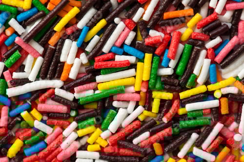 Preview: Colorful Sprinkles Background, Sweet and Playful Confectionery