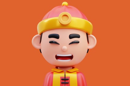 Preview: Cartoon character wearing a hat