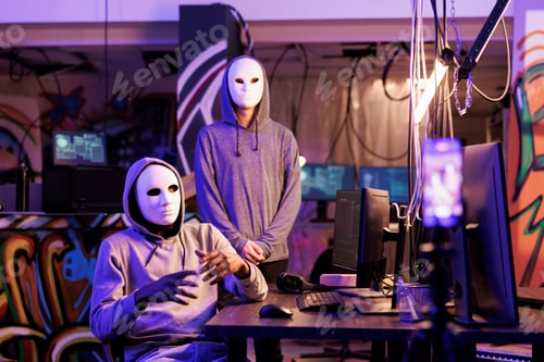 Preview: Scammers recording ransom message