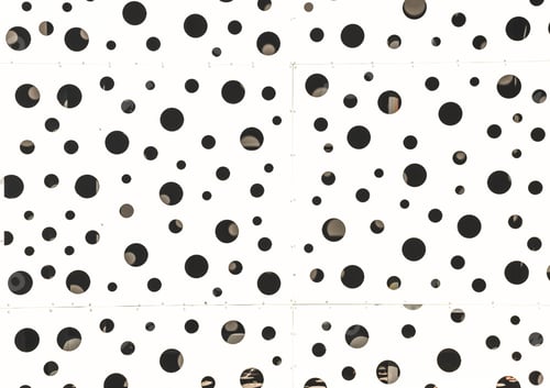 Preview: Abstract Architecture Wall with Circular Cutouts