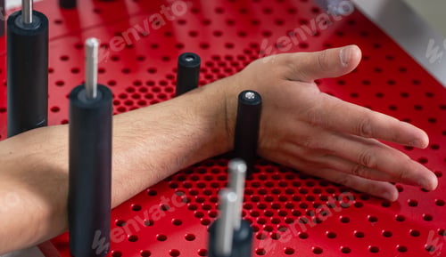 Preview: Development of movements of the radial wrist joint on a functional board for the hand.