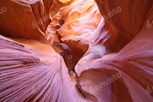 Preview: Colorful walls of the canyon for wallpaper and background