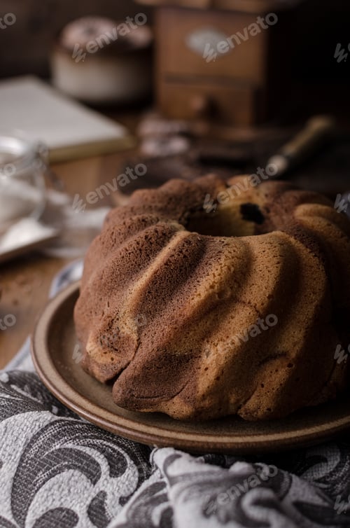 Preview: Monkey bread with chocolate, food photography