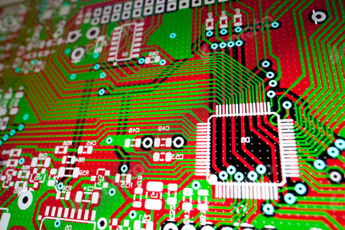 Preview: PCB electric circuit on the PC screen