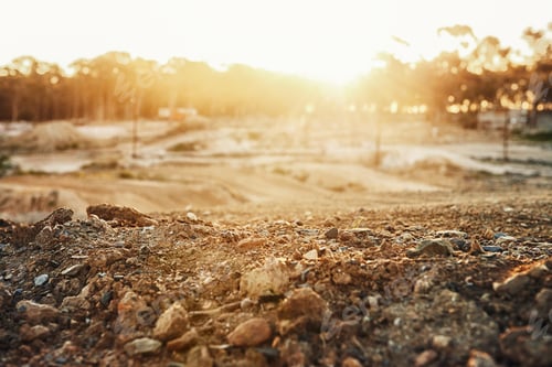 Preview: Glorious sunset over gravel