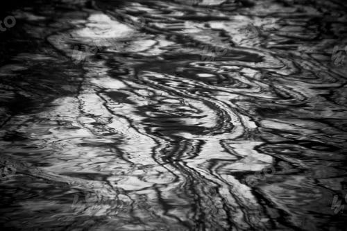 Preview: Grayscale shot of water