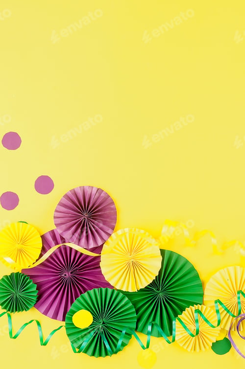 Preview: colorful background of mardi gras or carnival