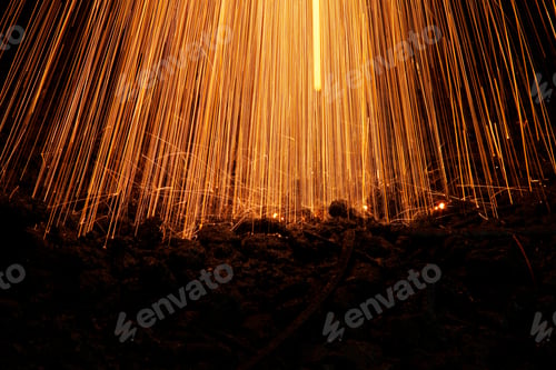 Preview: welding sparks