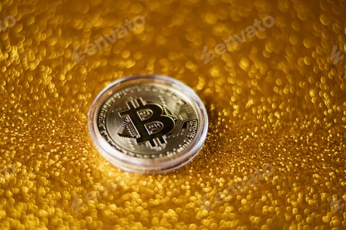 Preview: Bitcoin virtual money crypto currency concept