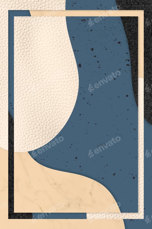 Preview: Patchwork patterned frame
