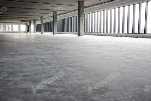 Preview: An empty raw business space ready for occupancy.