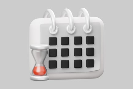 Visualização: Calendário e ítem temporizador