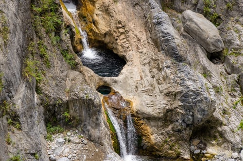 Preview: Waterfall cascade in Hualien taroko Gorge in Taiwan