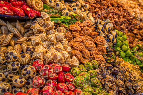 Preview: Sweets on the moroccan market