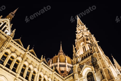 Preview: The Hungarian Parliament in Budapest on the Danube