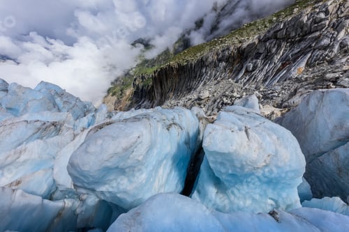 Preview: Argentiere Glacier in Chamonix Alps, France