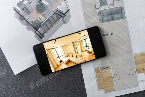 Preview: Designer working at new mobile applications