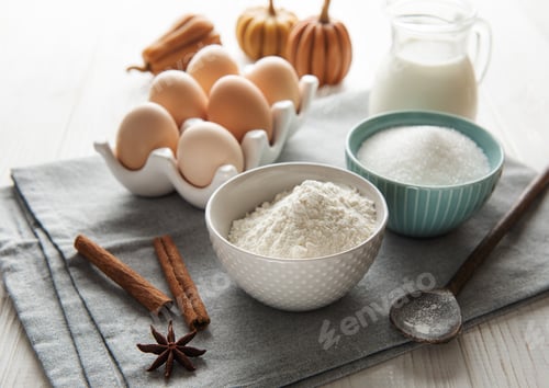 Preview: Preparing dough for baking
