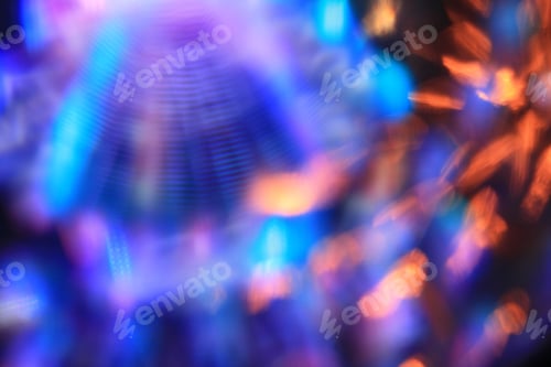 Preview: Horizontal shot of glow vortex light effects