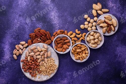 Preview: Almonds, pecan, macadamia, pistachio, and cashew