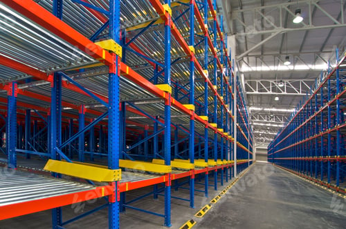 Preview: Storage shelf in warehouse distribution center