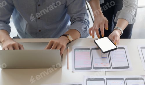 Preview: The application design team consulted the design guidelines from the smartphone.