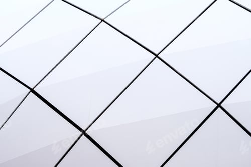 Preview: Abstract geometric black and white pattern