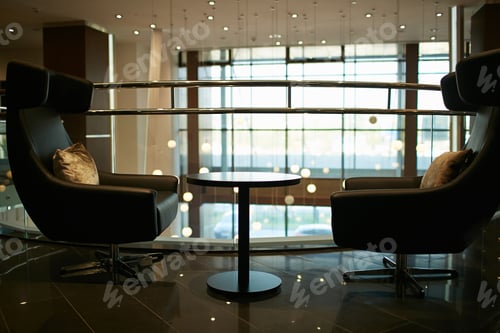 Preview: Waiting area in office building