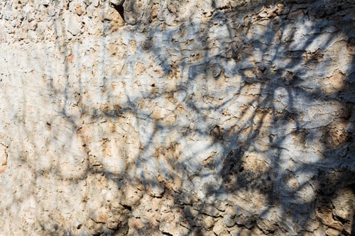Preview: Old bricks wall pattern. Medieval stone wall. Background, texture