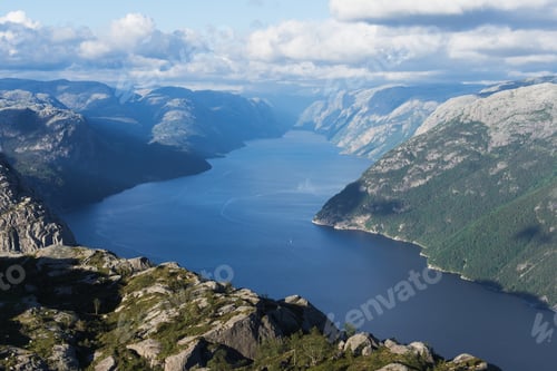 Preview: Panorama of Lysefjord, Norway