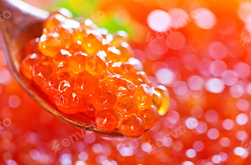 Preview: red salmon caviar
