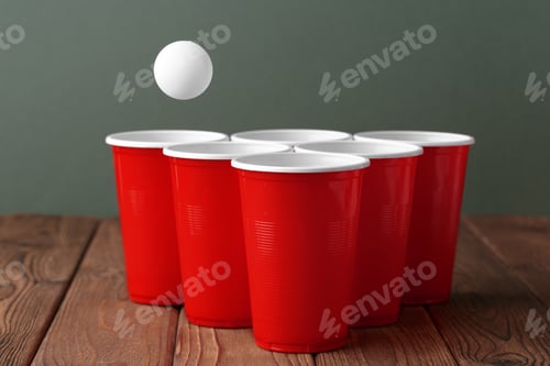 Preview: College party sport - beer pong