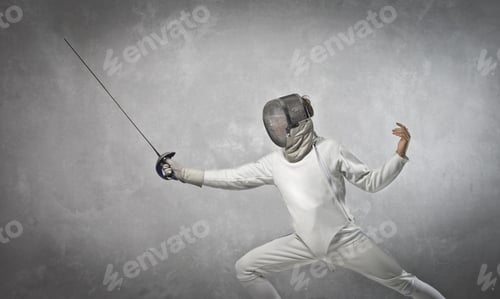 Preview: Fencer in Action