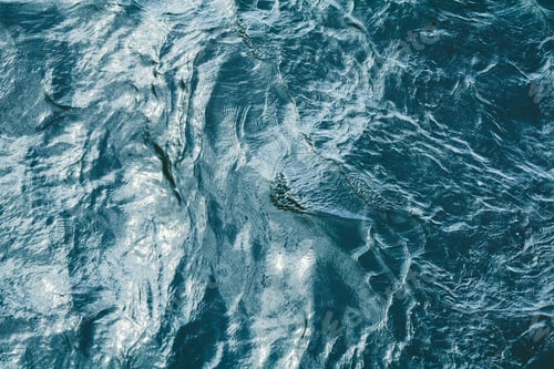 Preview: View from above of stormy sea. Water backround.