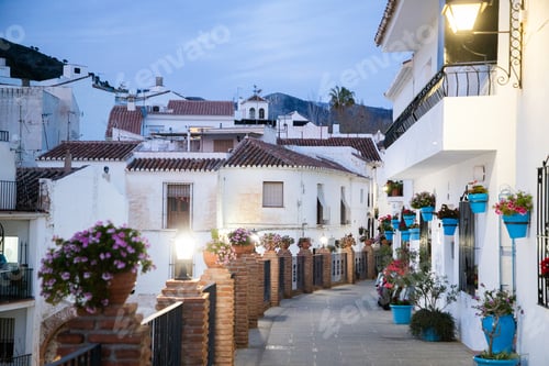 Preview: picturesque village of Mijas. Costa del Sol, Andalusia, Spain