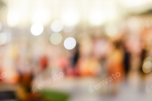 Visualização: Fundo bokeh desfocado abstrato.