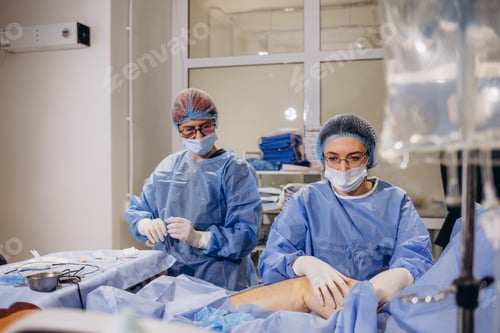 Preview: Surgeons Performing an Operation in a Hospital