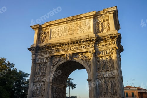 Preview: Benevento: Arco di Traiano, Roman arch