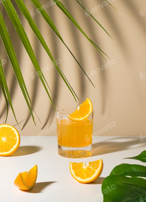 Preview: Fresh orange cocktail