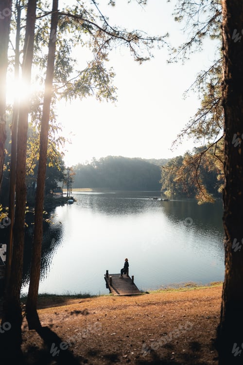 Preview: Camping and coffee at Pang Ung in the morning