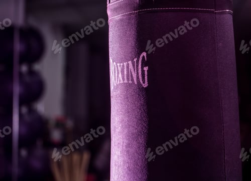 Preview: black punching bag
