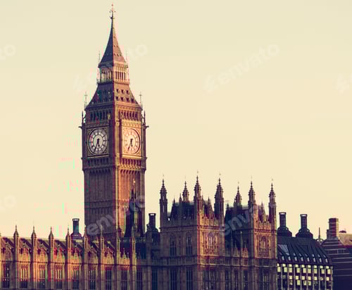 Preview: Big Ben Parliament Monument History Concept